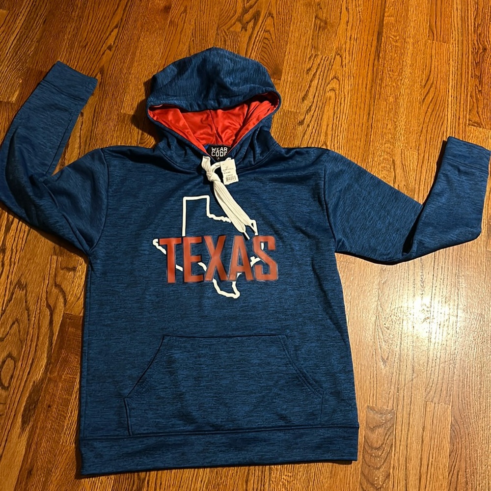 Men’s Texas zip up hoodie sweatshirt